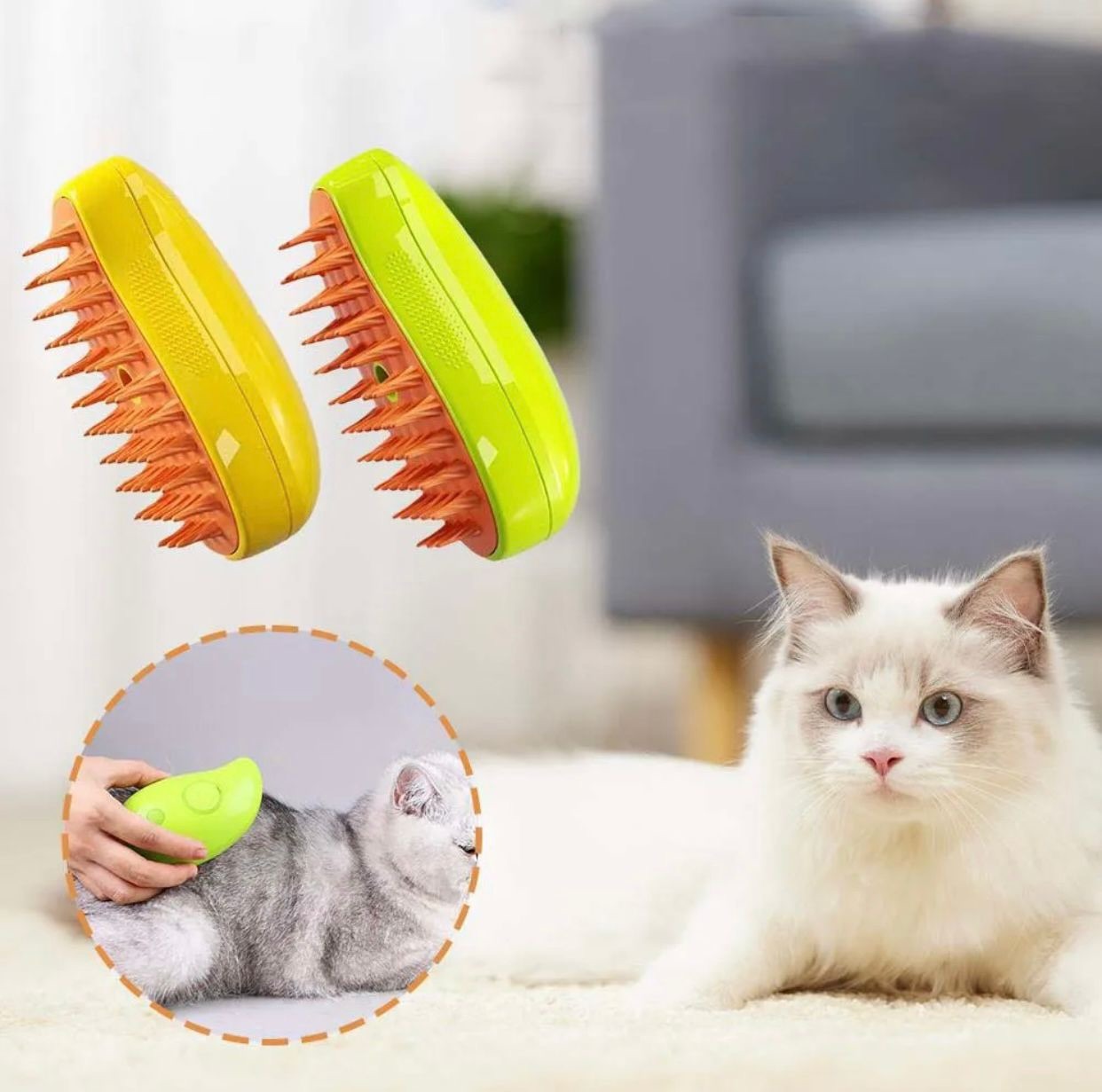 Cepillo vaporizador para gatos CJ C28