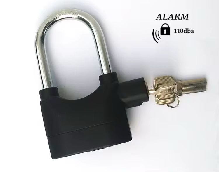 candado con alarma