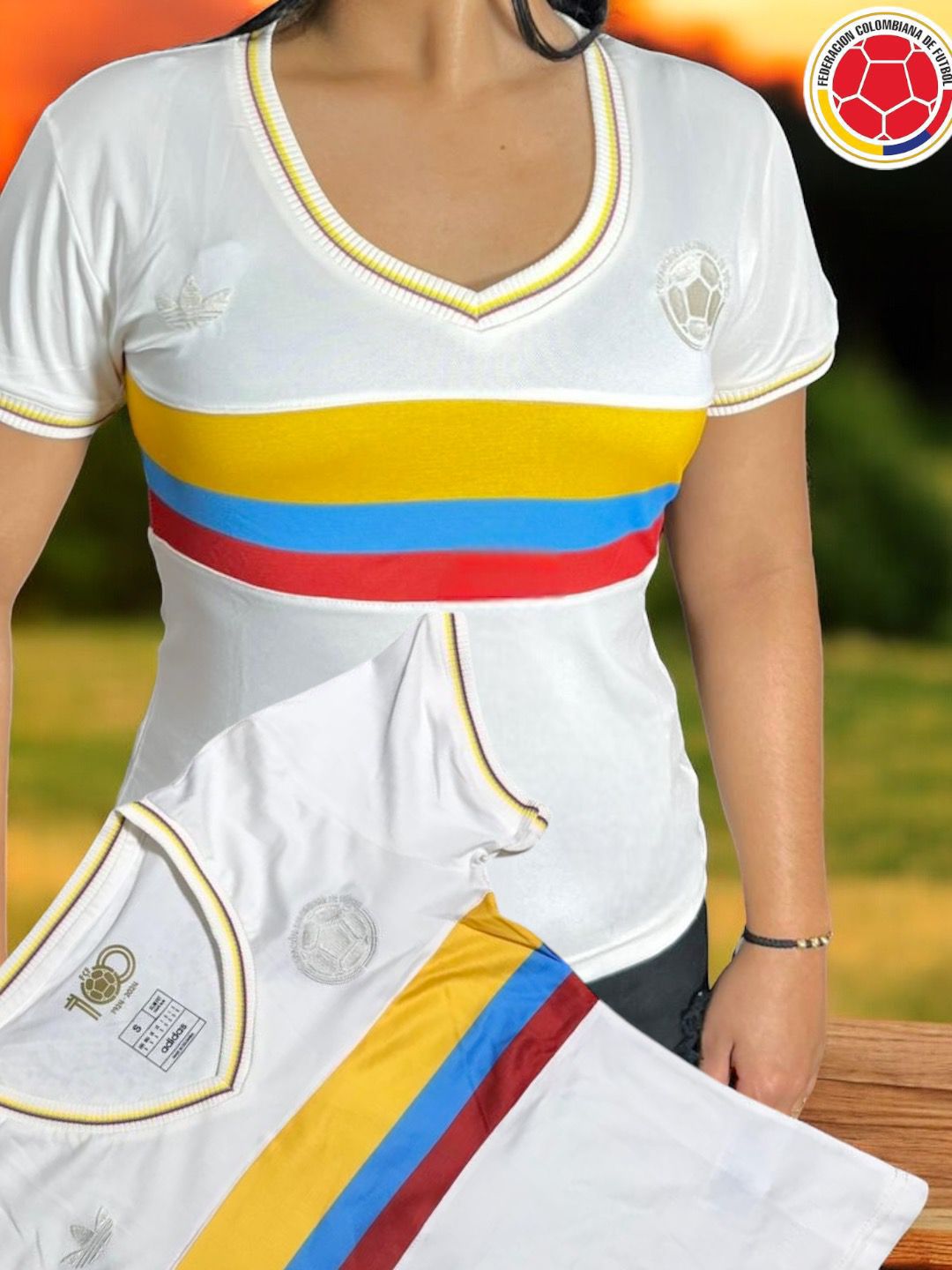 CAMISA DE colombia mujer