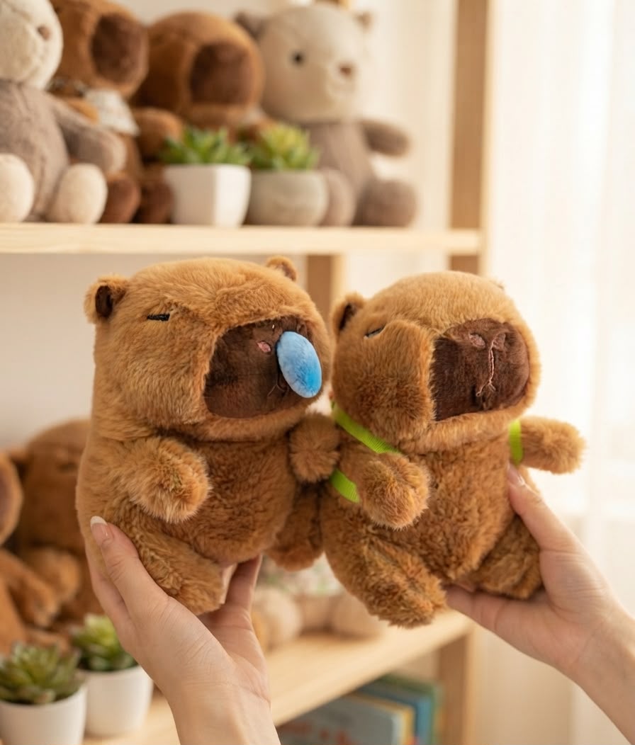 peluches capibara