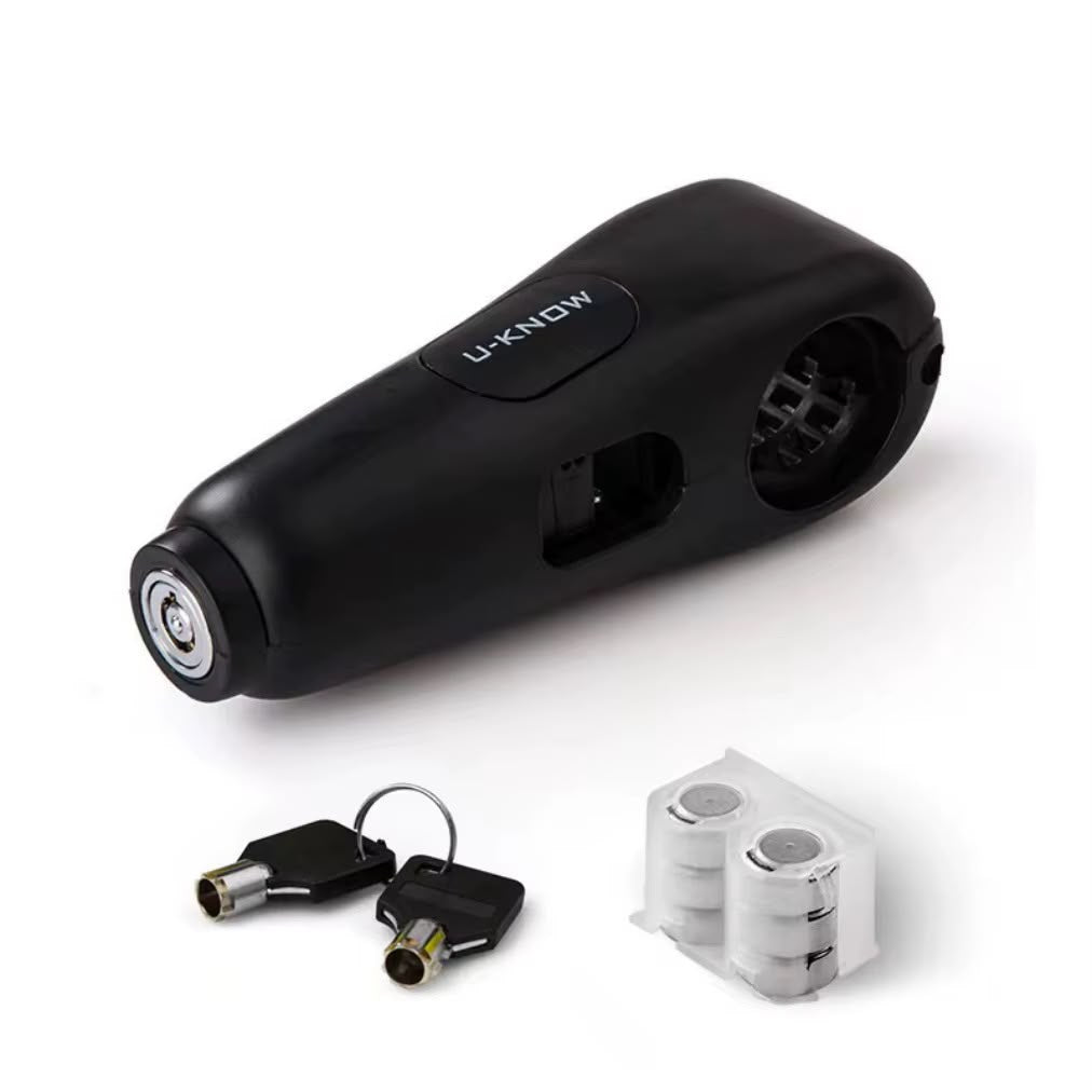 CANDADO CON ALARMA DE MANUBRIO