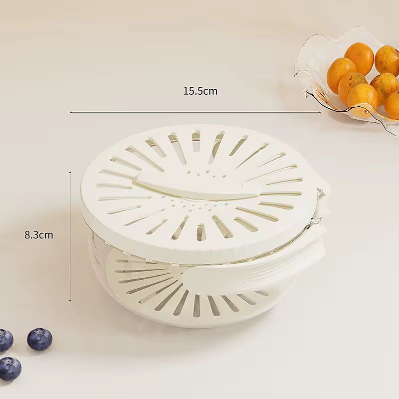 ESCURRIDOR DE FRUTAS Y VERDURAS MAS RECIPIENTE