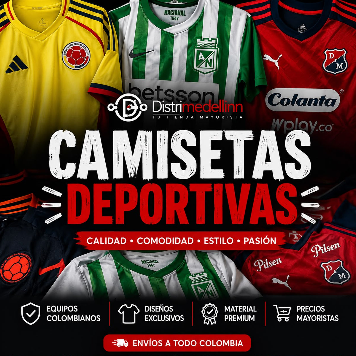 CAMISAS DEPORTIVAS