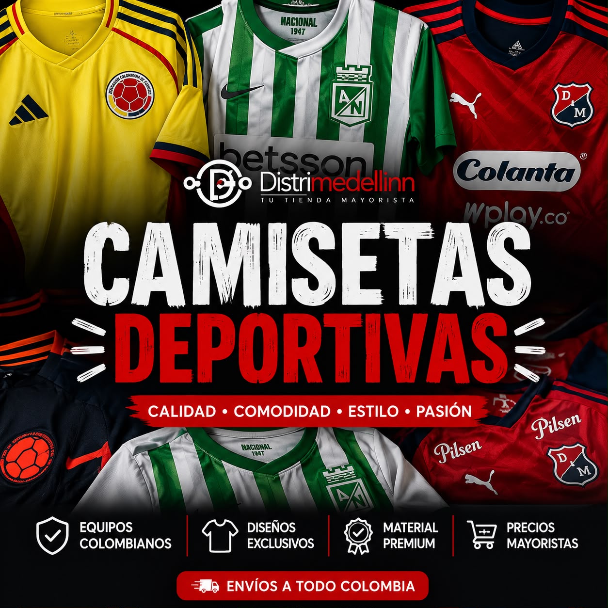 CAMISAS DEPORTIVAS