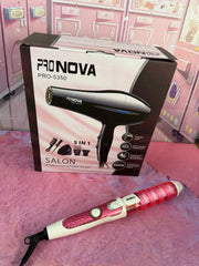 combo secador nova y rizadora nova