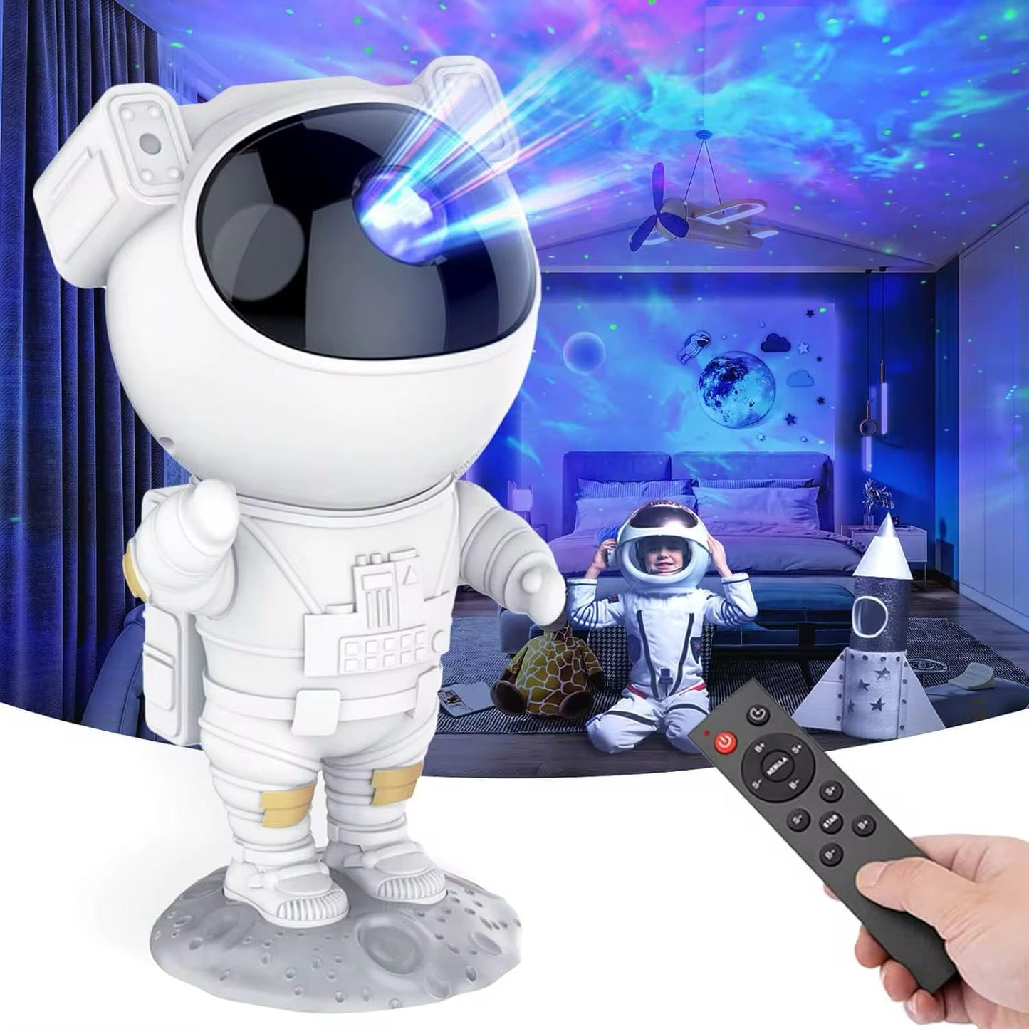 astronauta proyector sin parlante  CJ  C83