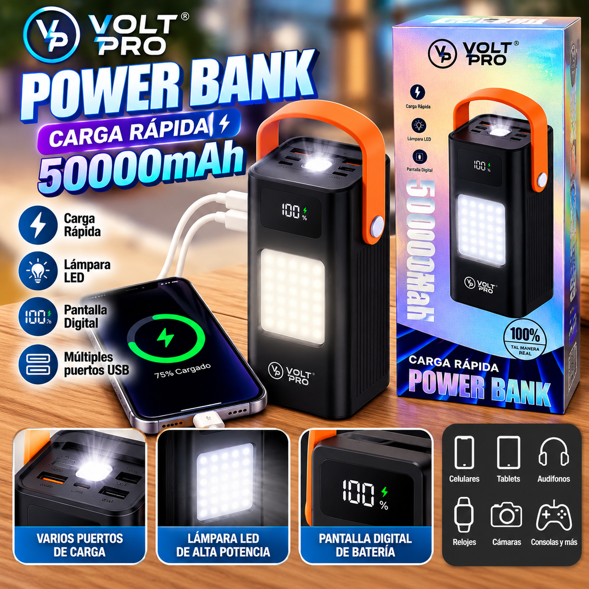 power bank 50.000 vpb 710