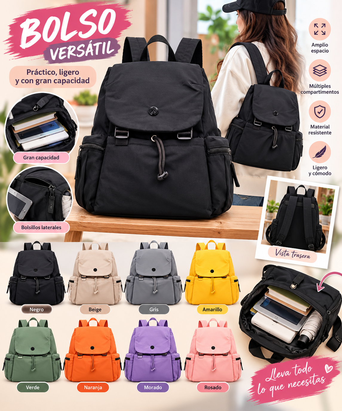 BOLSO MORRAL TIPO KPLIN YDG 4037