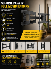 soporte de tv de 35 a 75 pulgadas
