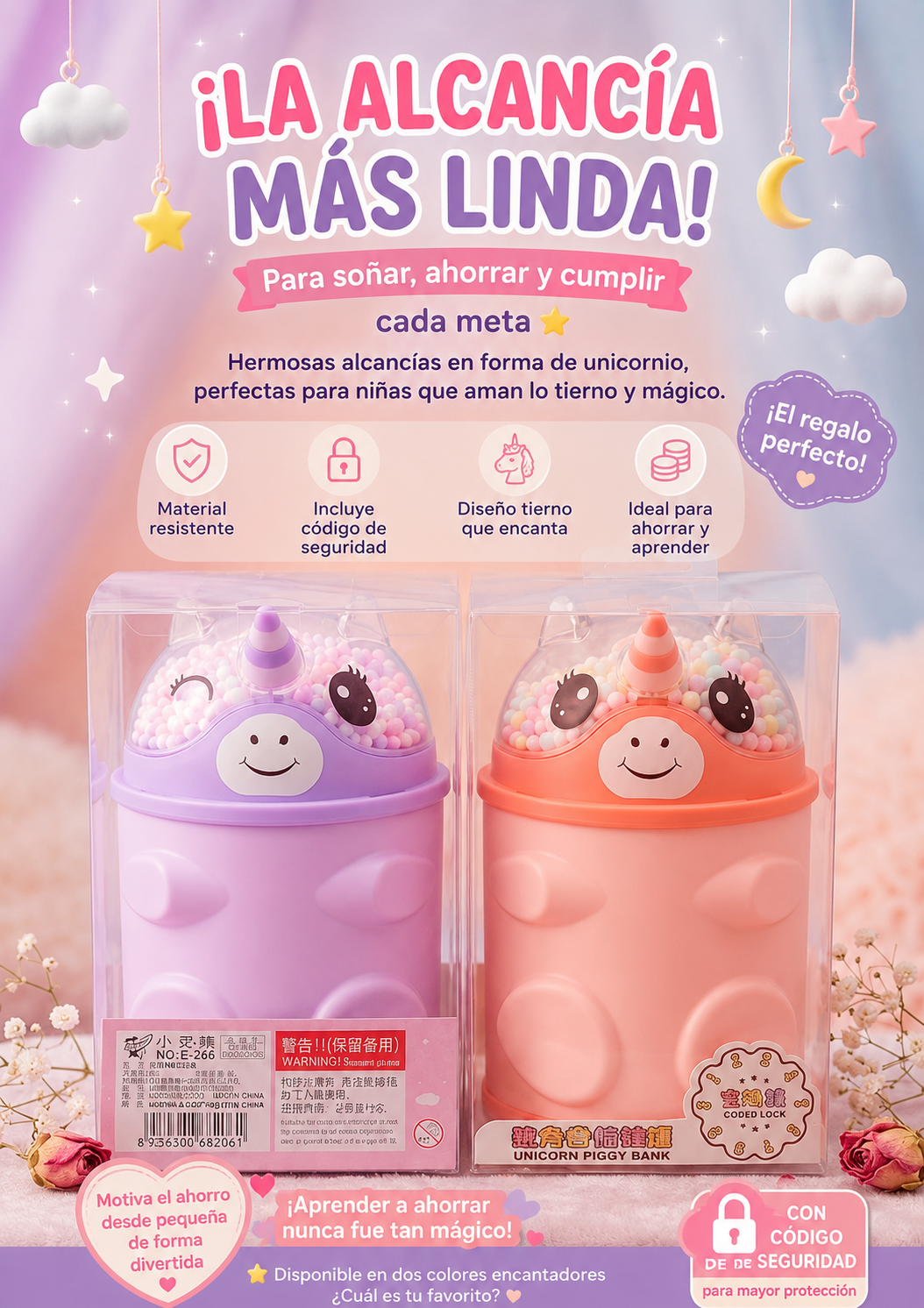 ALCANCIA UNICORNIO