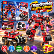 juguete transformer carro a robot