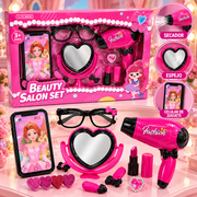 set de belleza con secador y gafas