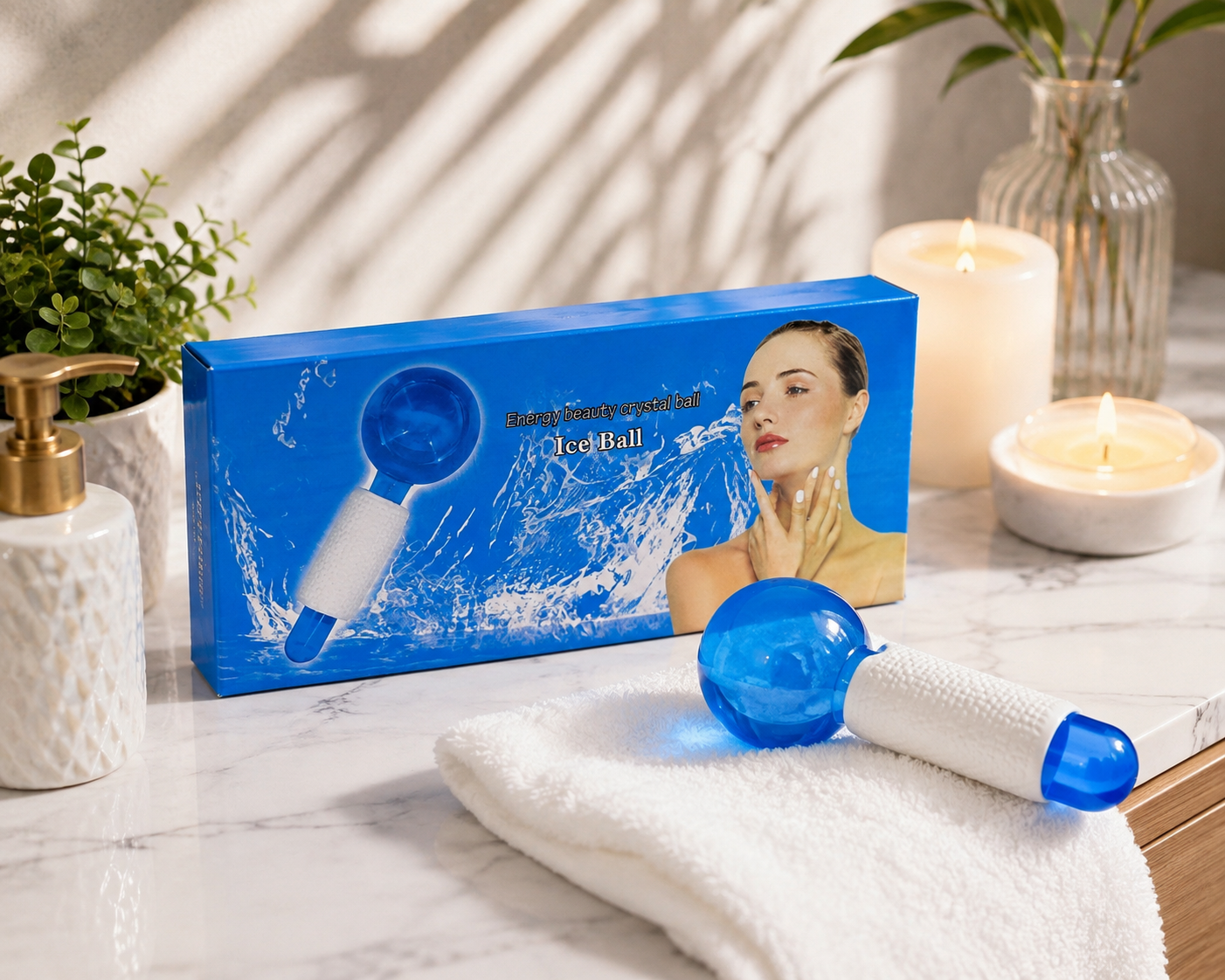masajeador facial ice roller