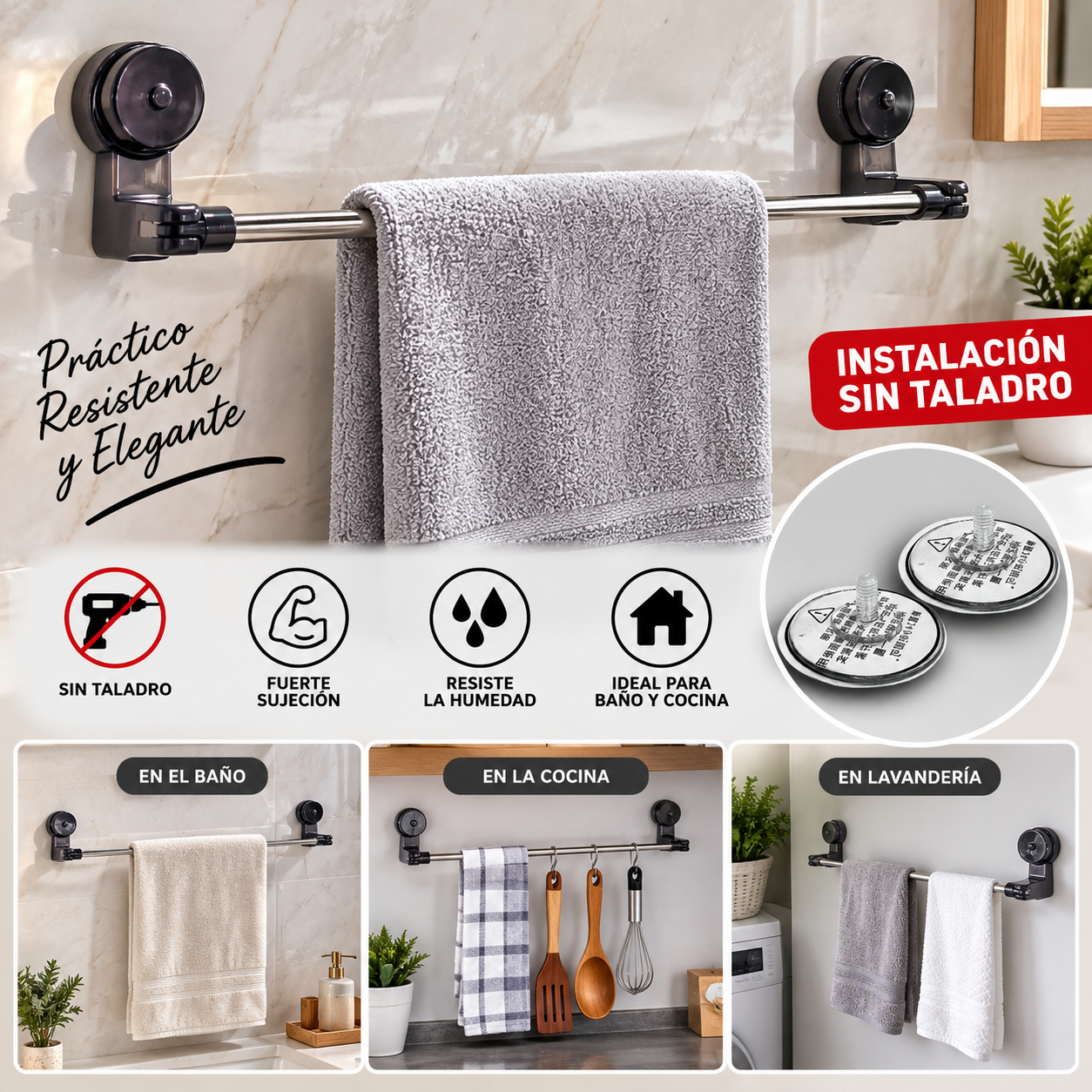 toallero expandible