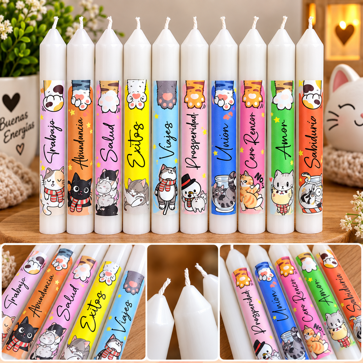 velas x10 gaticos
