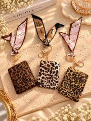 llavero de espejo animal print esp 4662