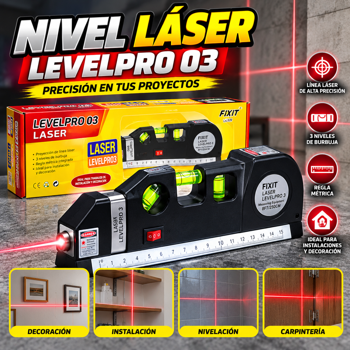 metro laser lv03