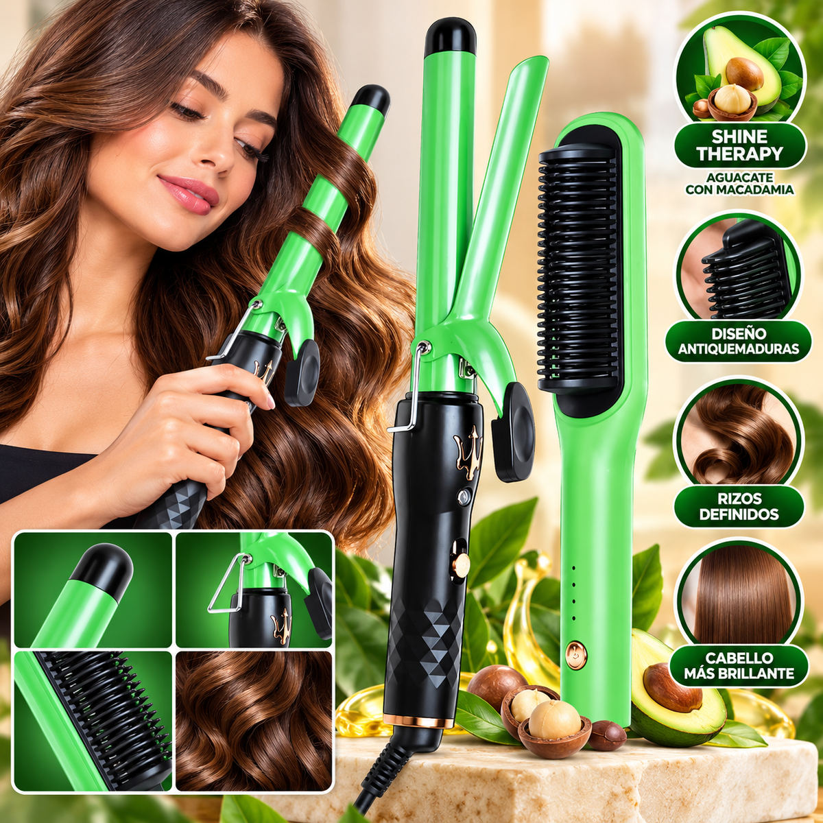 PINZA CON CEPILLO PRO 1722