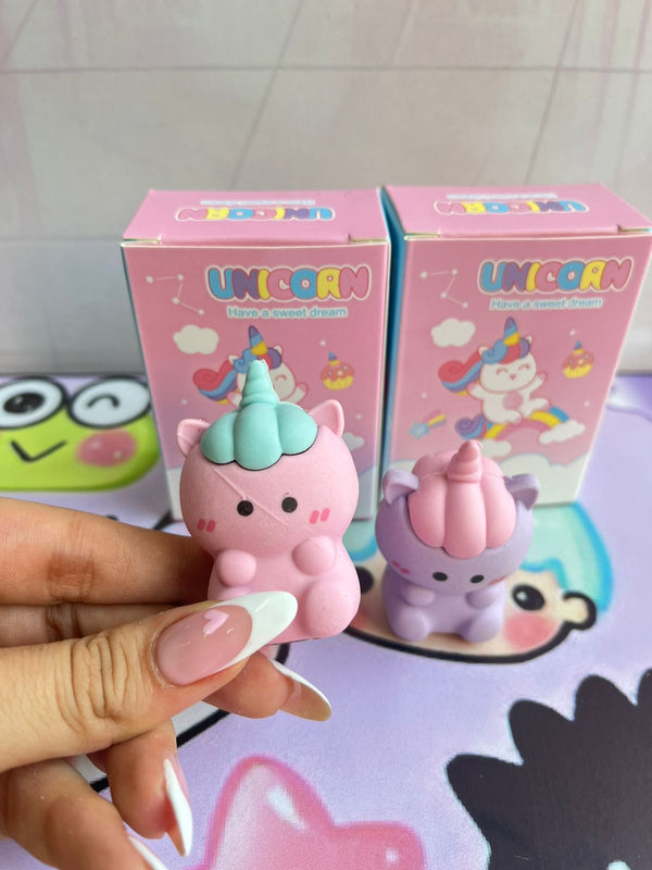 BORRADOR SACAPUNTAS UNICORNIO