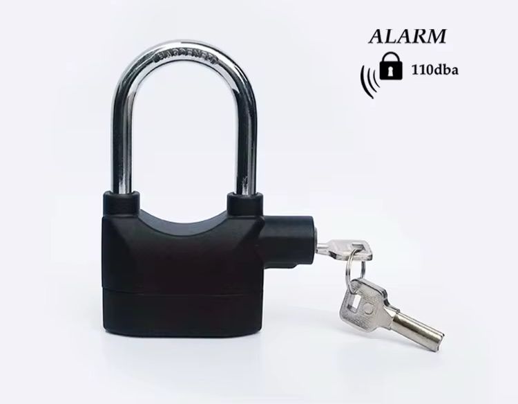 candado con alarma