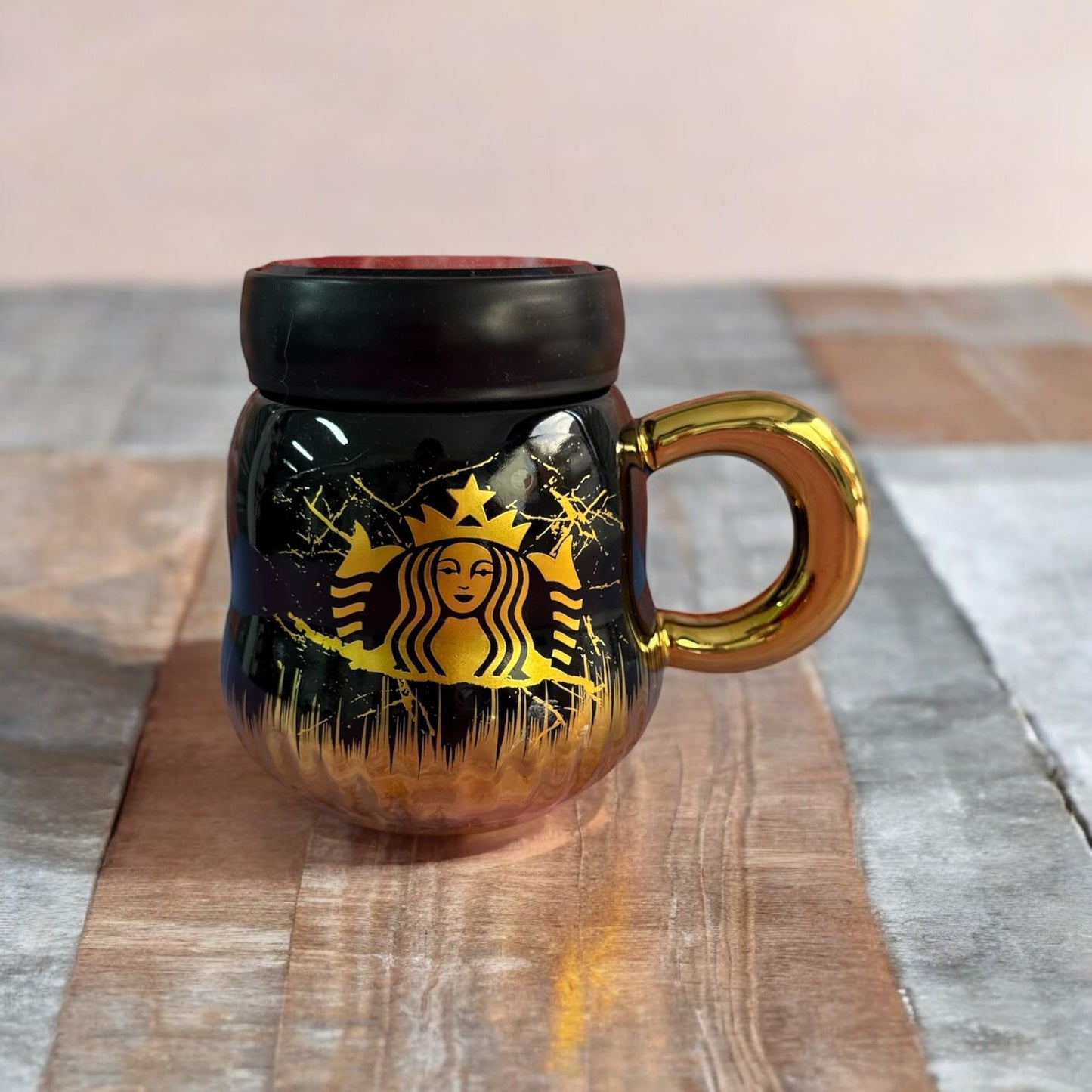 MUG CON TAPA DE ESPEJO STARBUCK