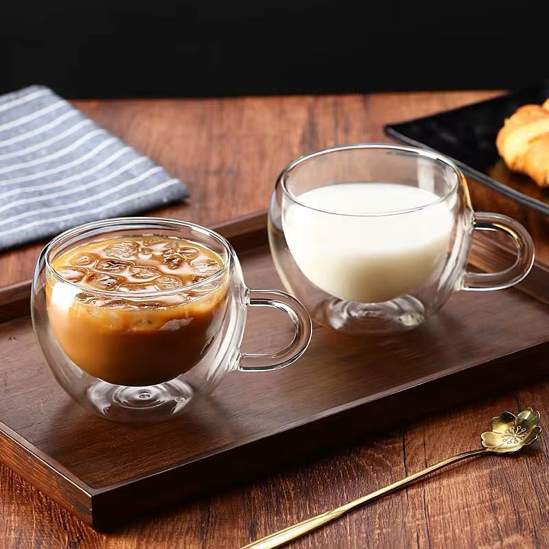 Mug transparente con diseño tintero