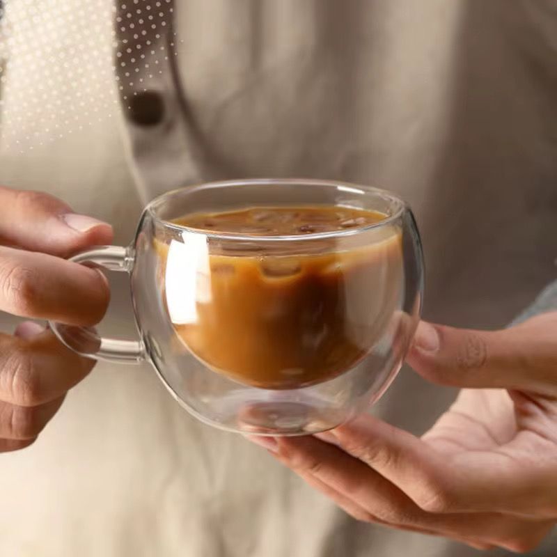 Mug transparente con diseño tintero