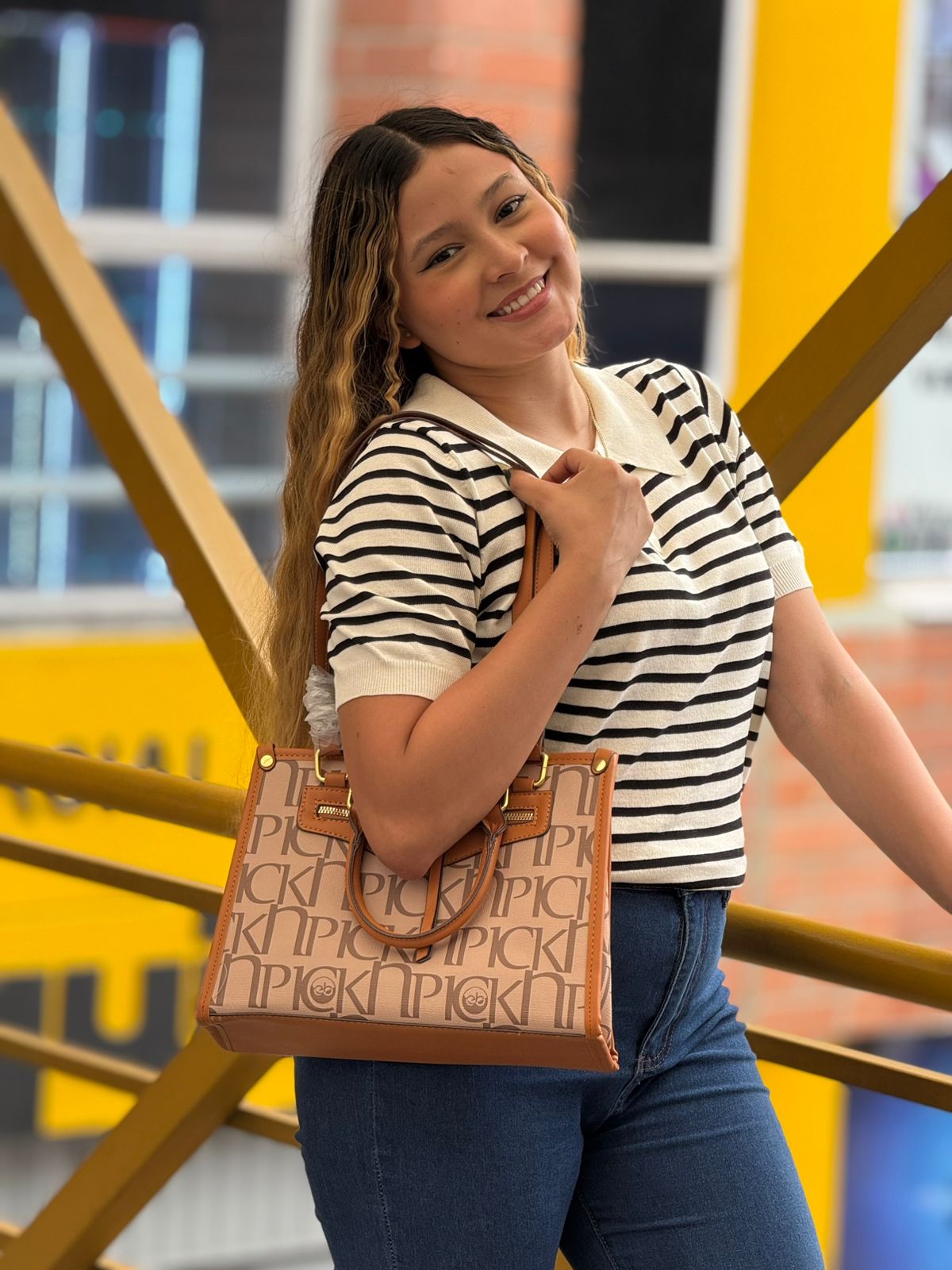 bolso elegante cafe knc ref fbk