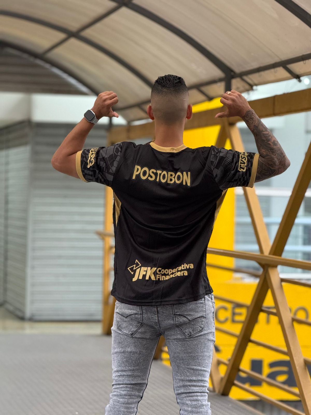 CAMISA DEL NACIONAL negra hombre