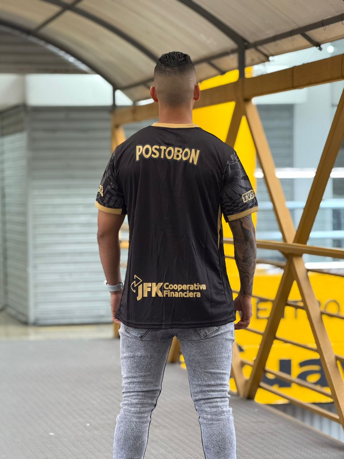 CAMISA DEL NACIONAL negra hombre