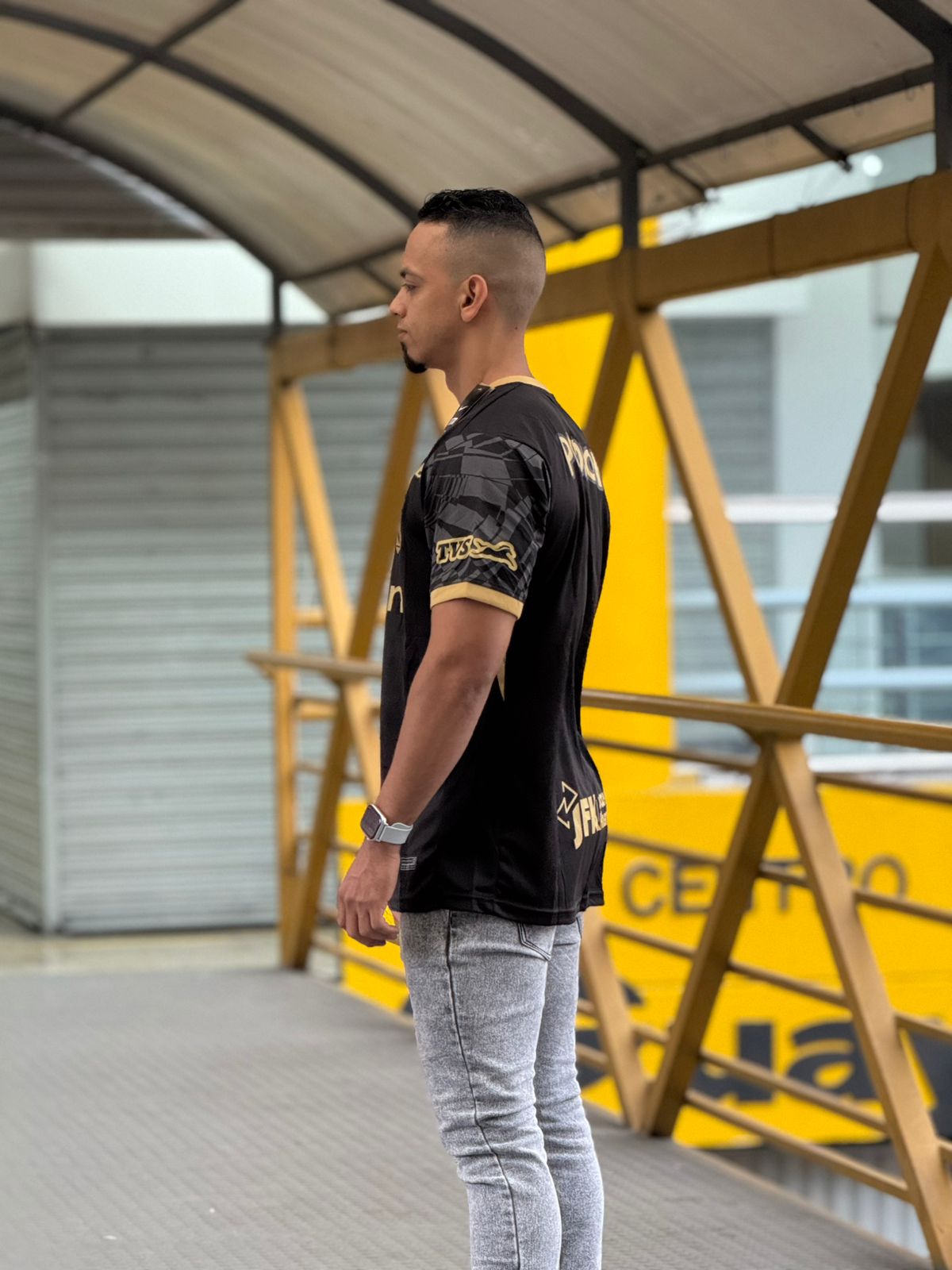 CAMISA DEL NACIONAL negra hombre