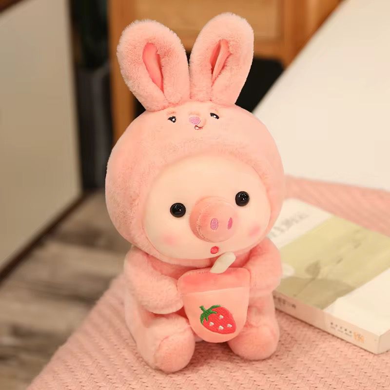 🐷💖 Cerdito Kawaii de Peluche – 25 cm 💖🐷
