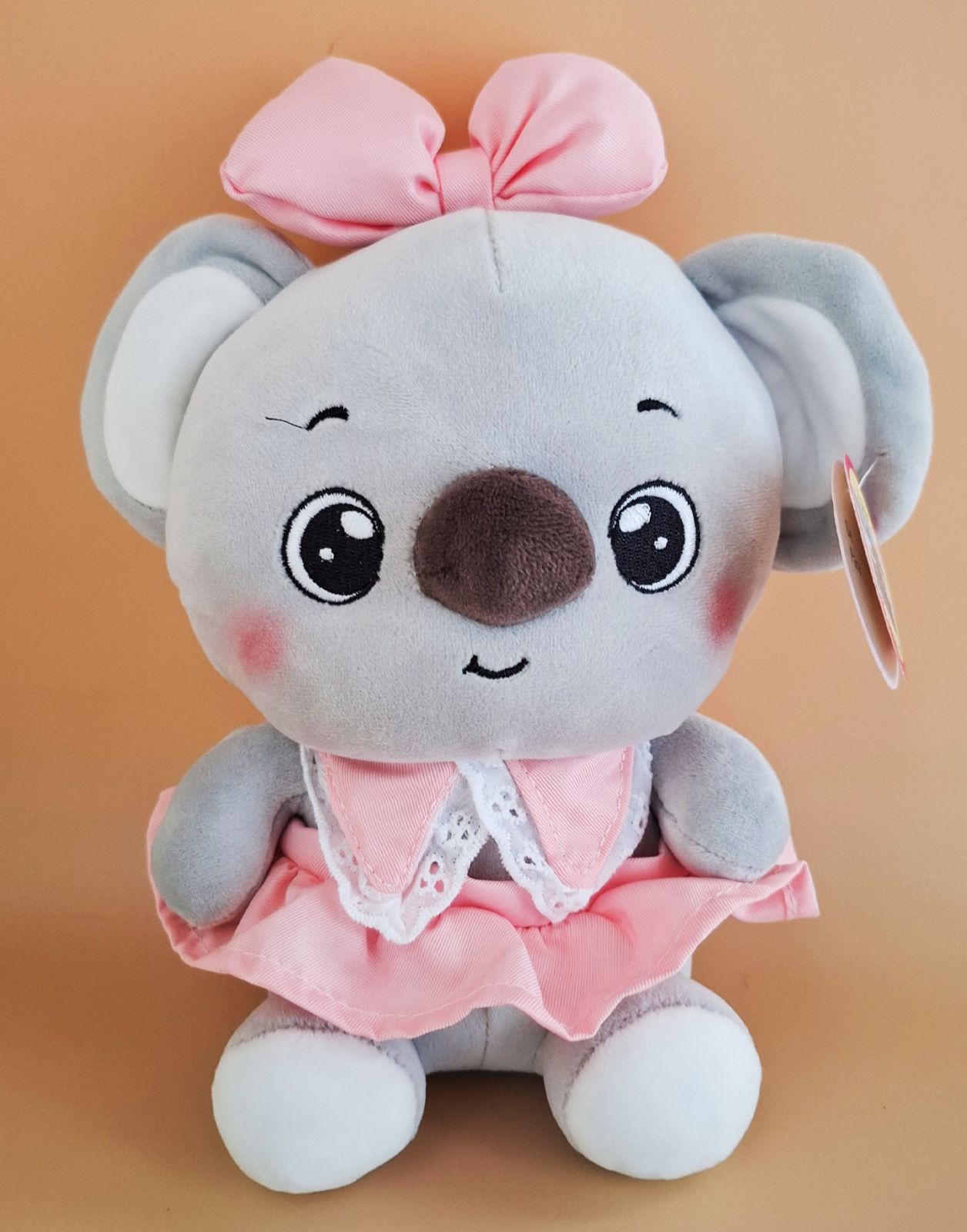 peluche pequeño koala con vestido