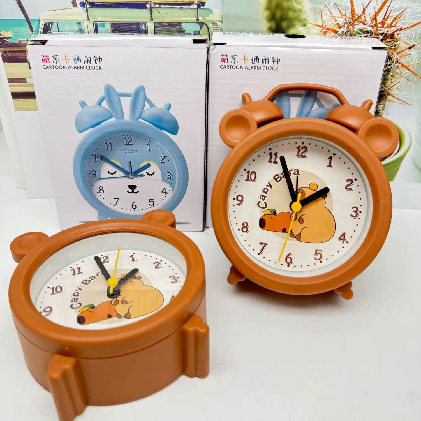 Reloj despertador de Capybara  CJ F2-4-5