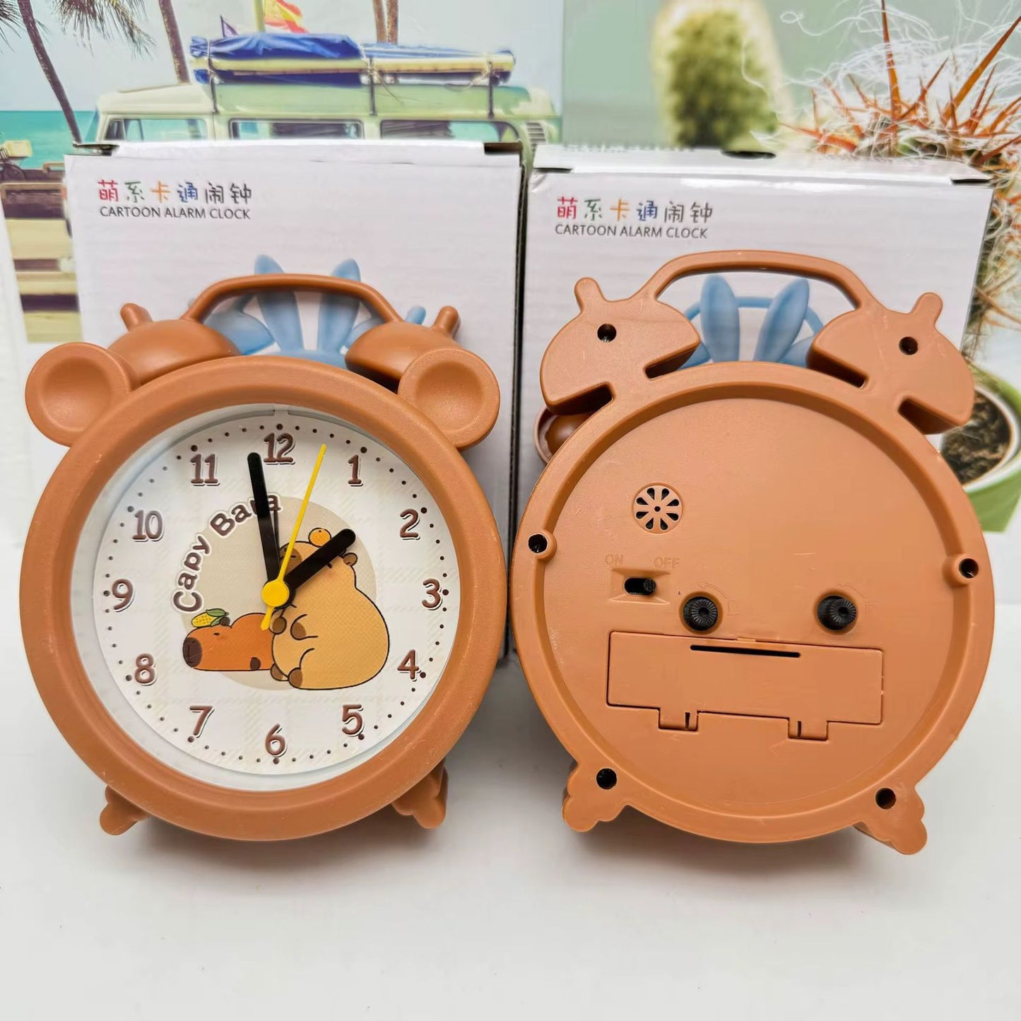 Reloj despertador de Capybara  CJ F2-4-5