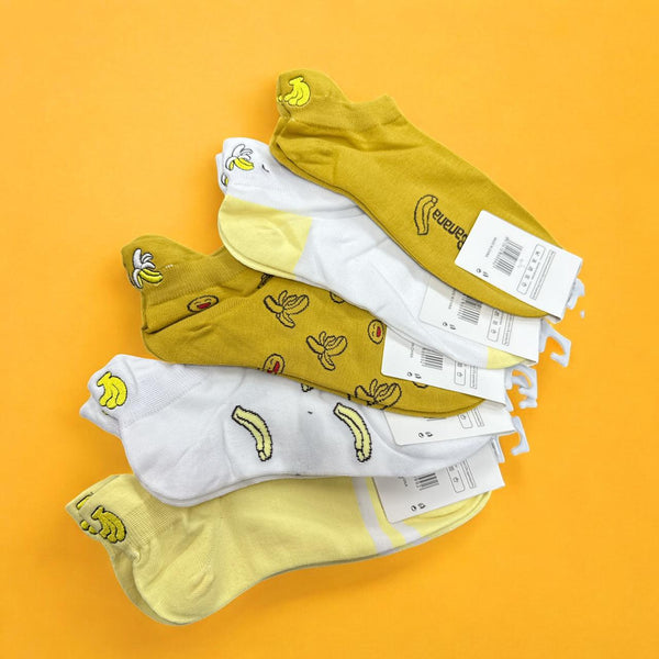MEDIAS DE BANANO X10 PARES  CJ F4