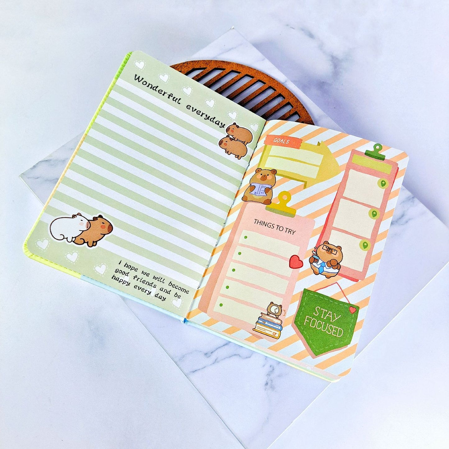 LIBRETAS DE CAPYBARA  CJ D15