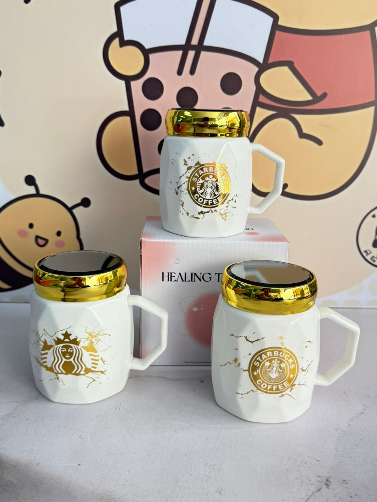 MUG STARBUCK BLANCO