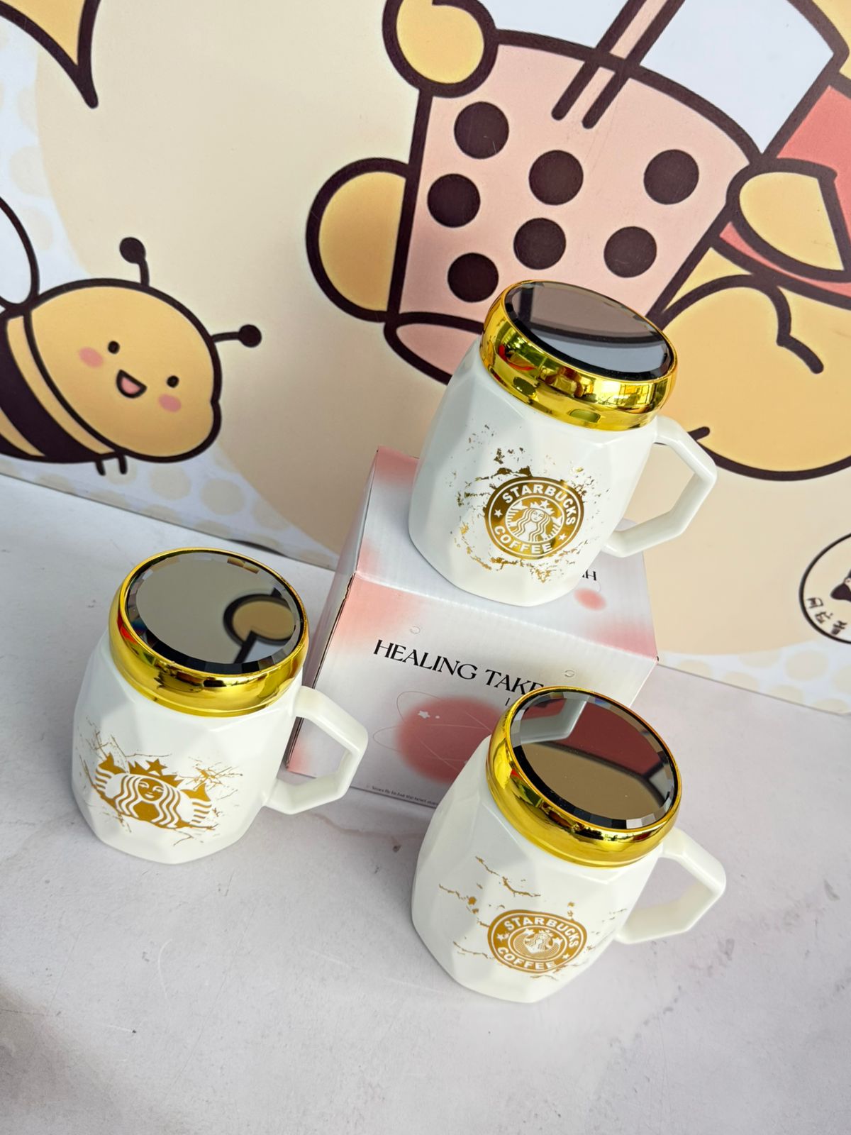 MUG STARBUCK BLANCO