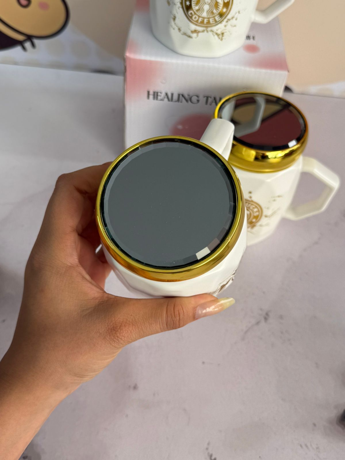 MUG STARBUCK BLANCO