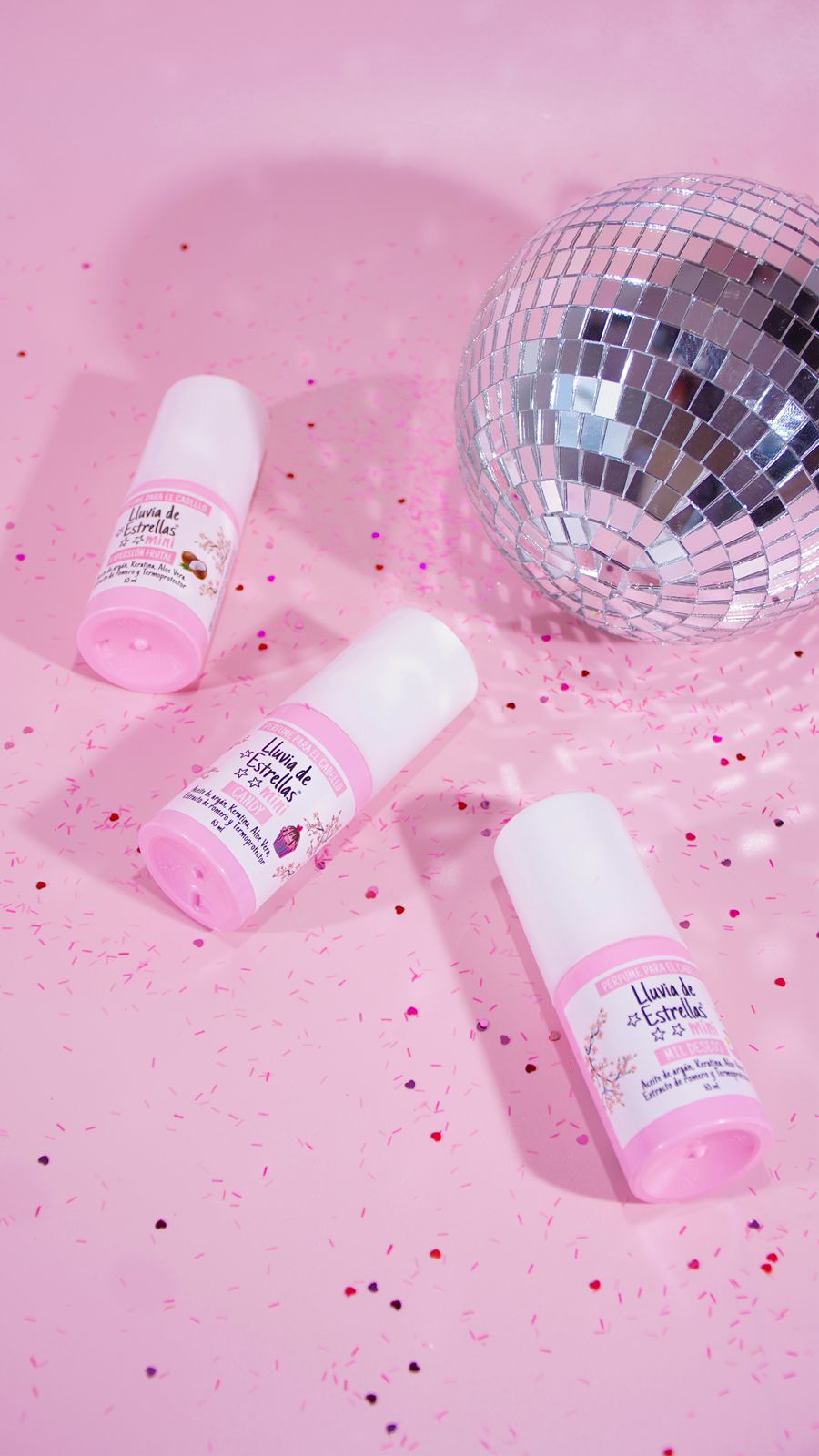 PERFUME CAPILAR MINI 65ML LLUVIA DE ESTRELLAS   CJ A13