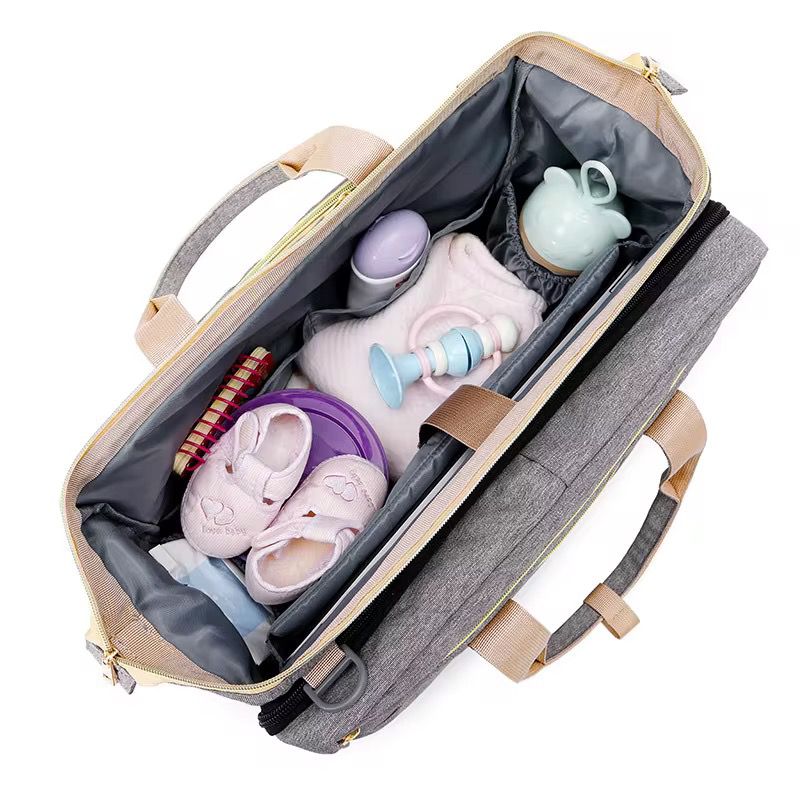 pañalera multifuncional tipo bolso viajero