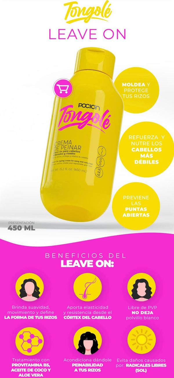 CREMA DE PEINAR TONGOLE POCION CJA92