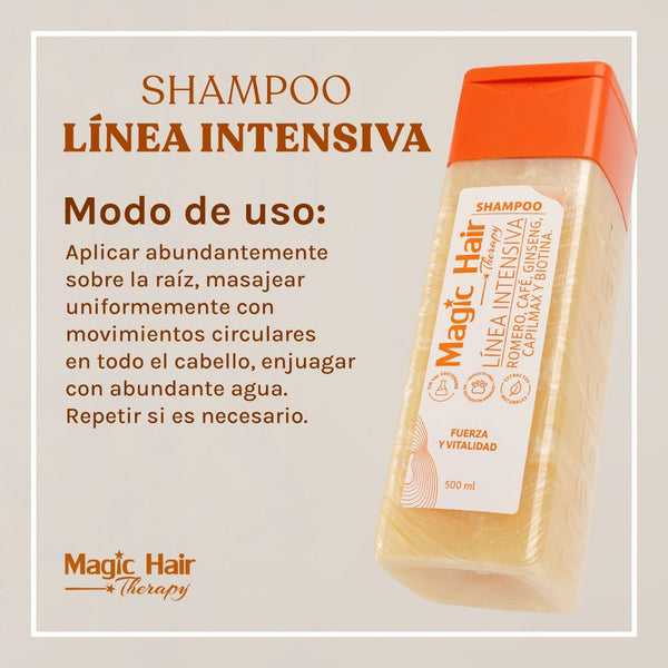 SHAMPOO LINEA INTENSIVA MAGIC HAIR 500 ML