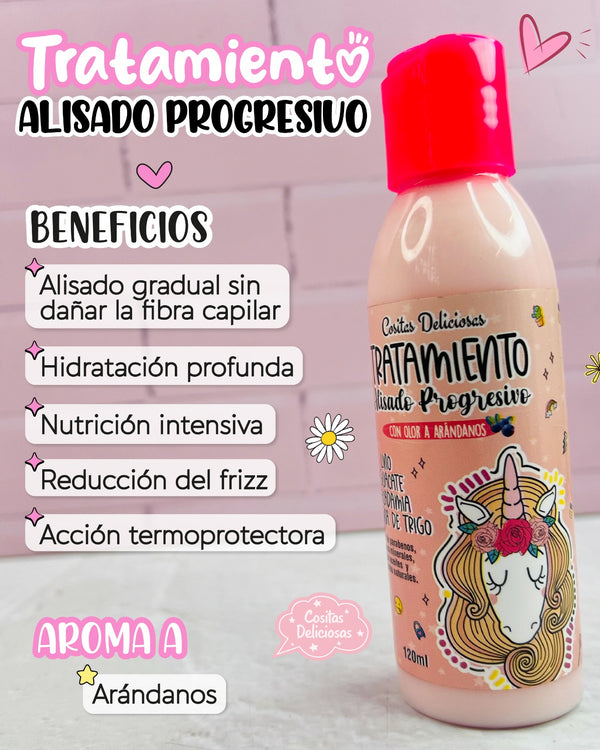 TRATAMIENTO ALISADO PROGRESIVO COSITAS DELICIOSAS