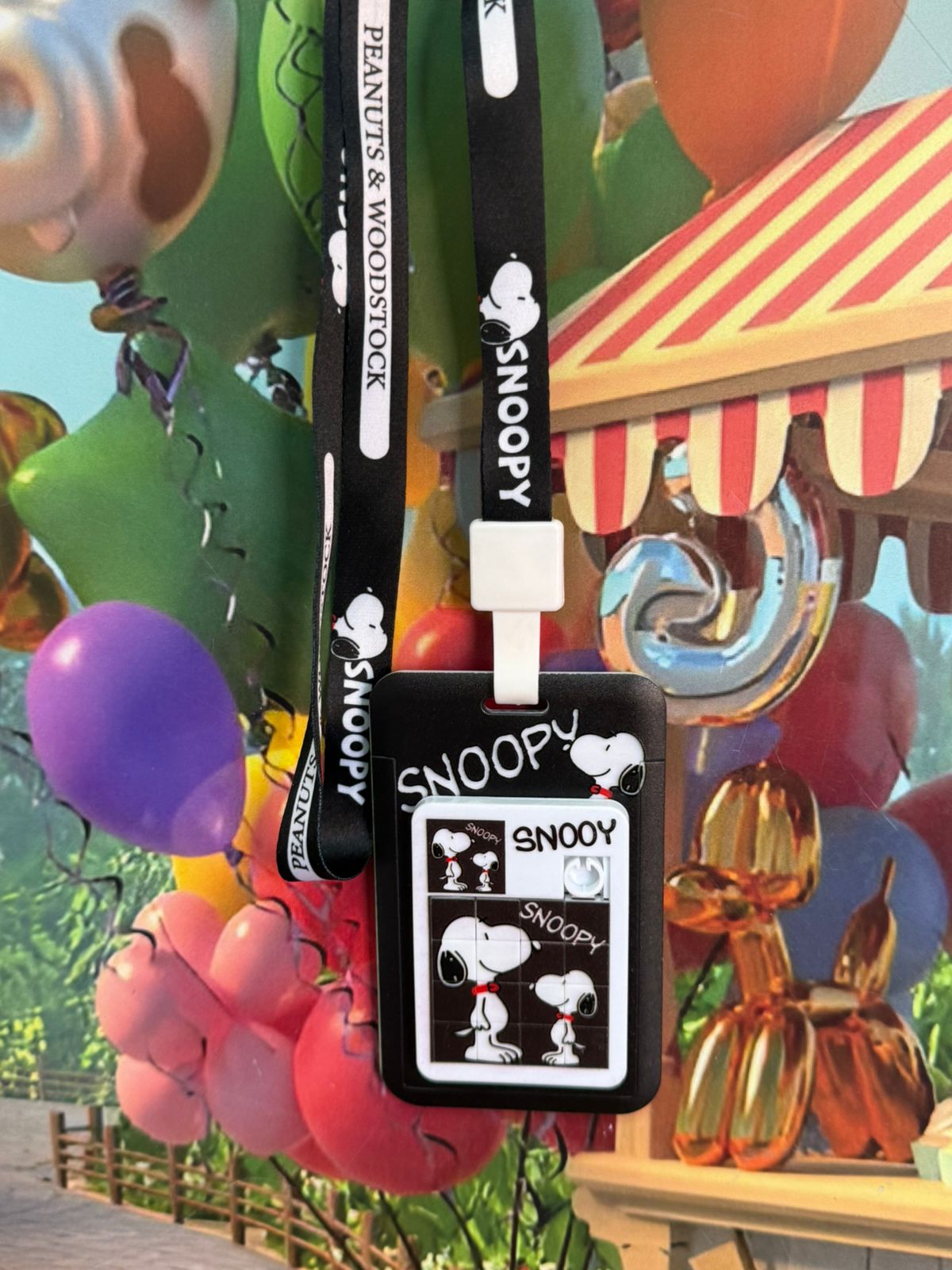 portacarnet snoppy