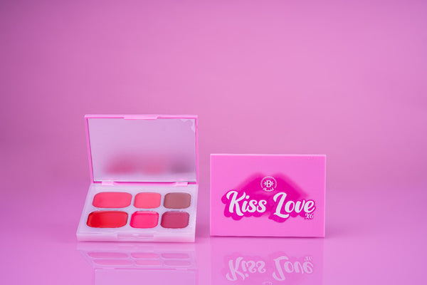 PALETA DE LABIOS KISS LOVE BLOOMSHEL CJ A102