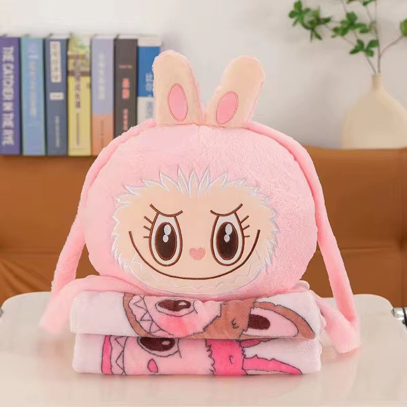 peluche cobija abrazador labubu
