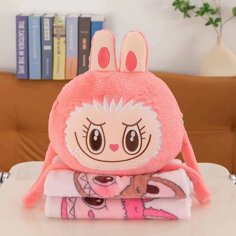 peluche cobija abrazador labubu