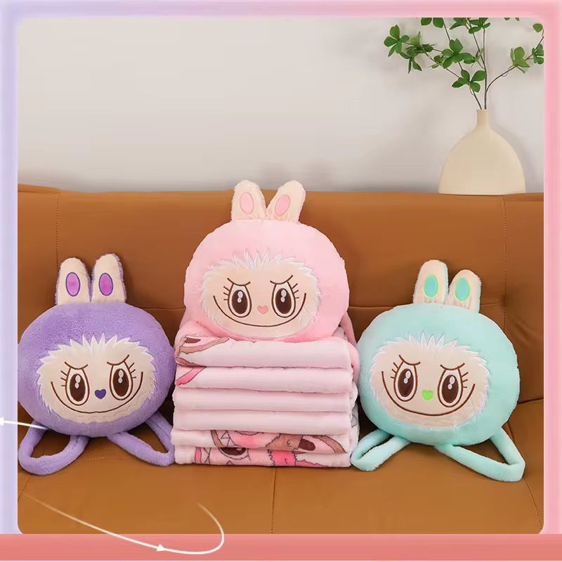 peluche cobija abrazador labubu
